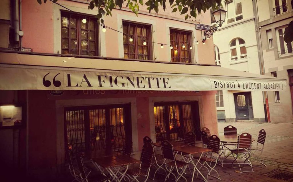 Le restaurant La Fignette à Strasbourg