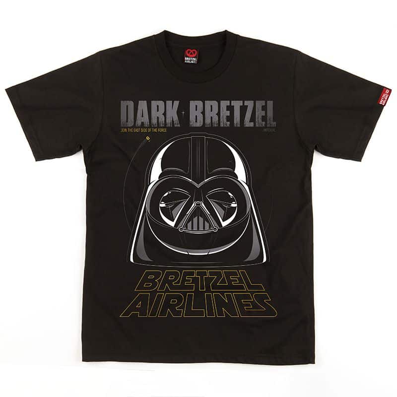 T-Shirt Bretzel Airlines Dark Vador