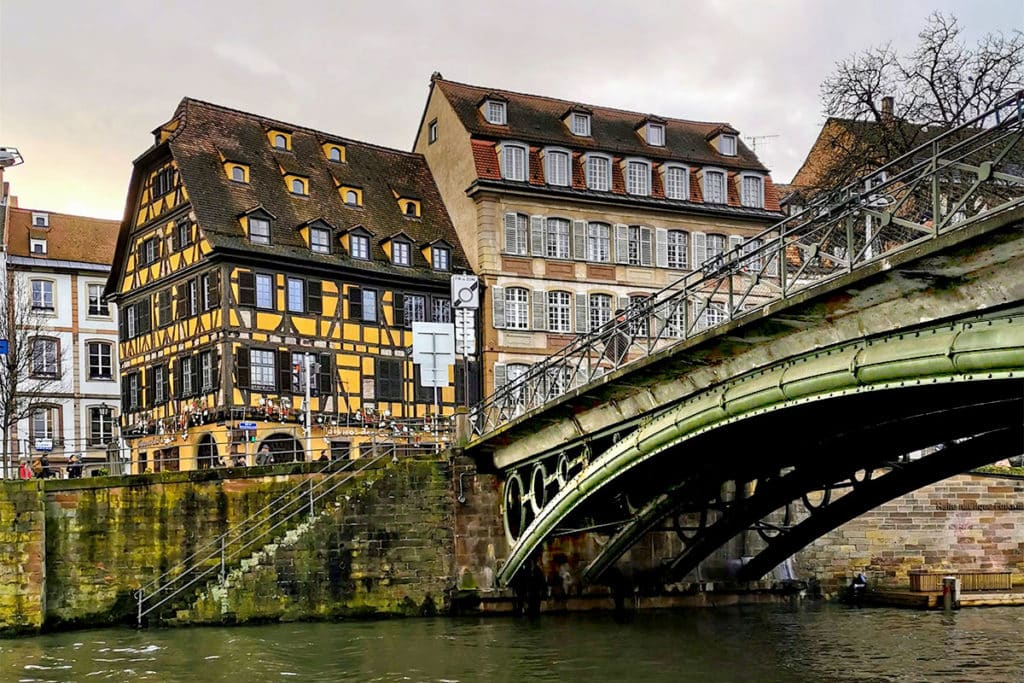 Le Pont Saint-Thomas à Strasbourg